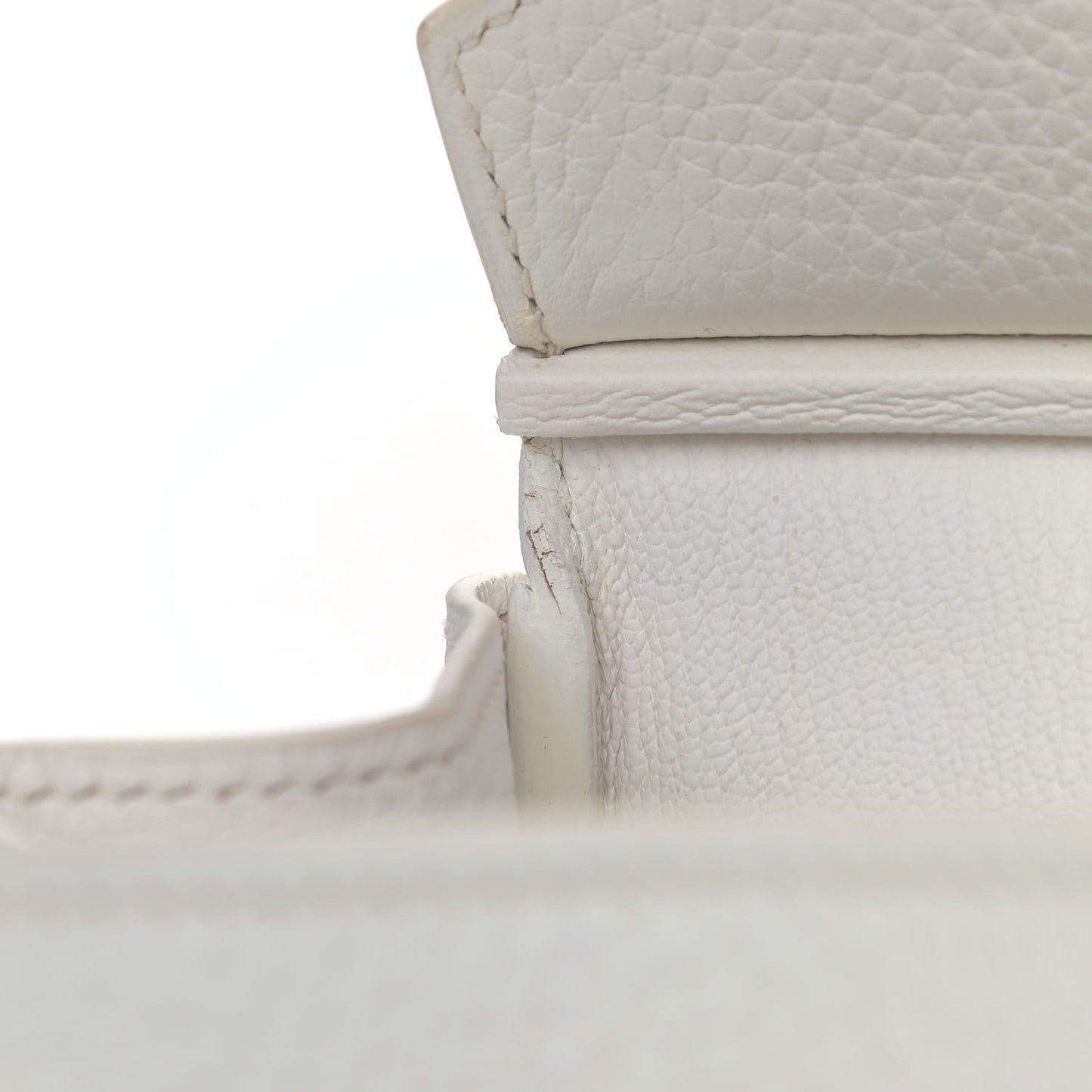 Taurillon Clemence Birkin 35 White