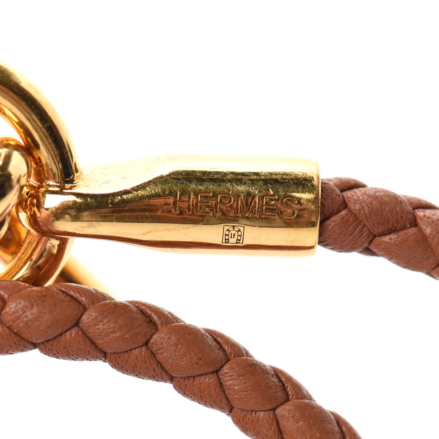 Hermes Swift Glenan Double Tour Bracelet T1 Gold 4 of 4