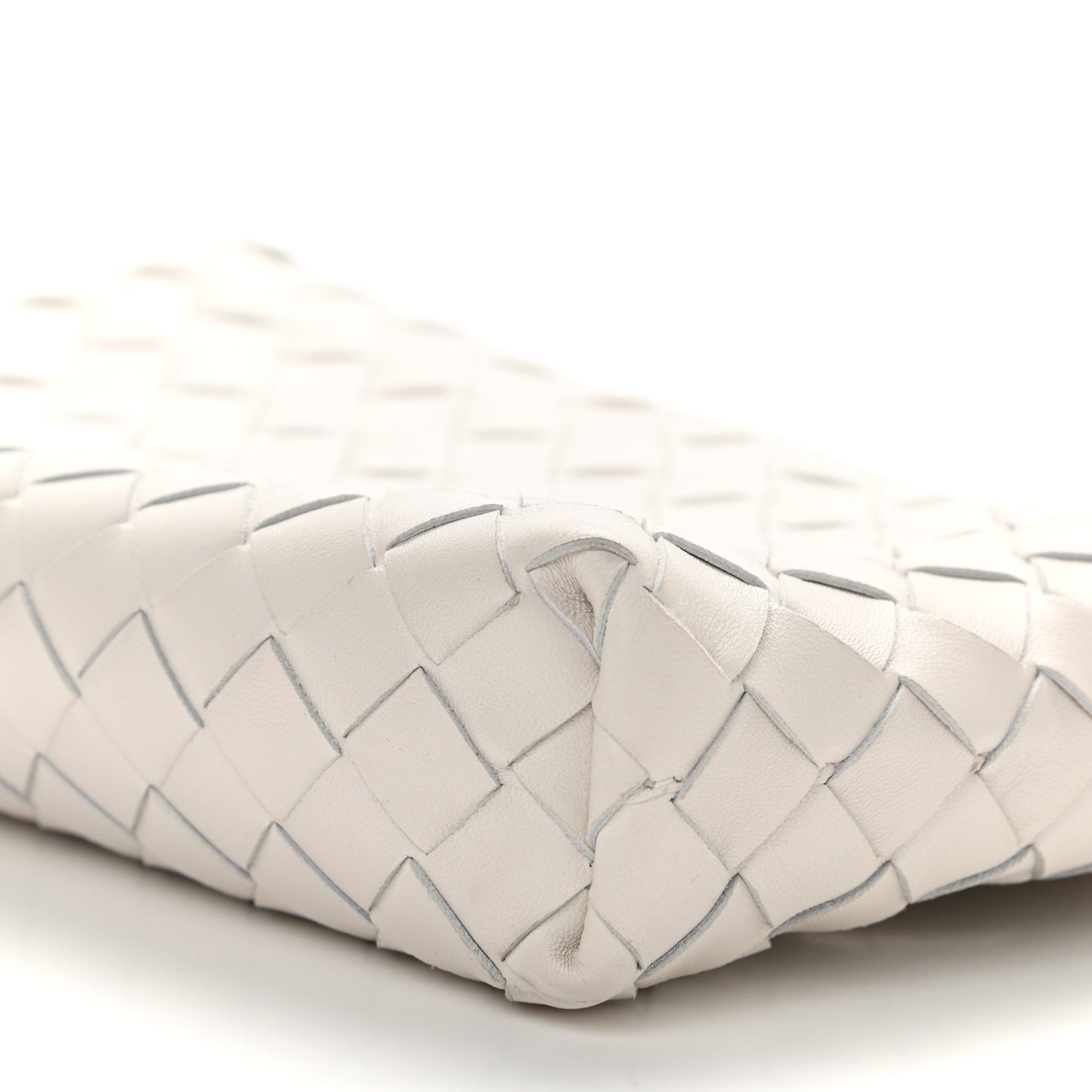 Nappa Intrecciato Crossbody White