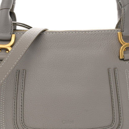Chloe Calfskin Medium Marcie Satchel Cashmere Grey 9 of 14