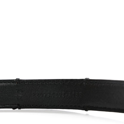 Fendi Vitello Cruise FF Diamonds 20mm Belt 90 36 Black 3 of 9