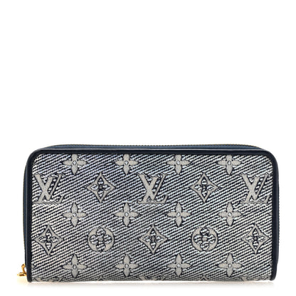 Louis Vuitton Hollographic Monoglam Zippy Wallet Blue 1 of 8