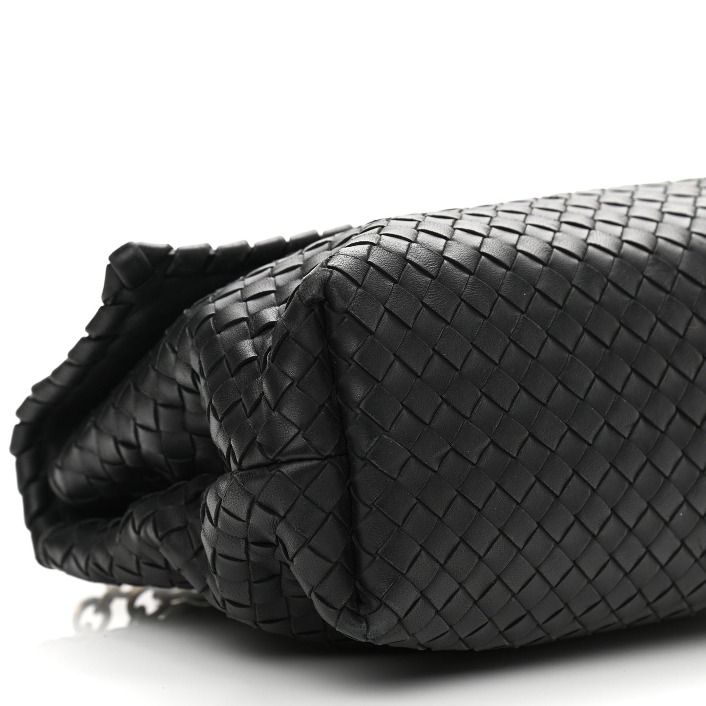 Nappa Intrecciato Large Olimpia Bag Black