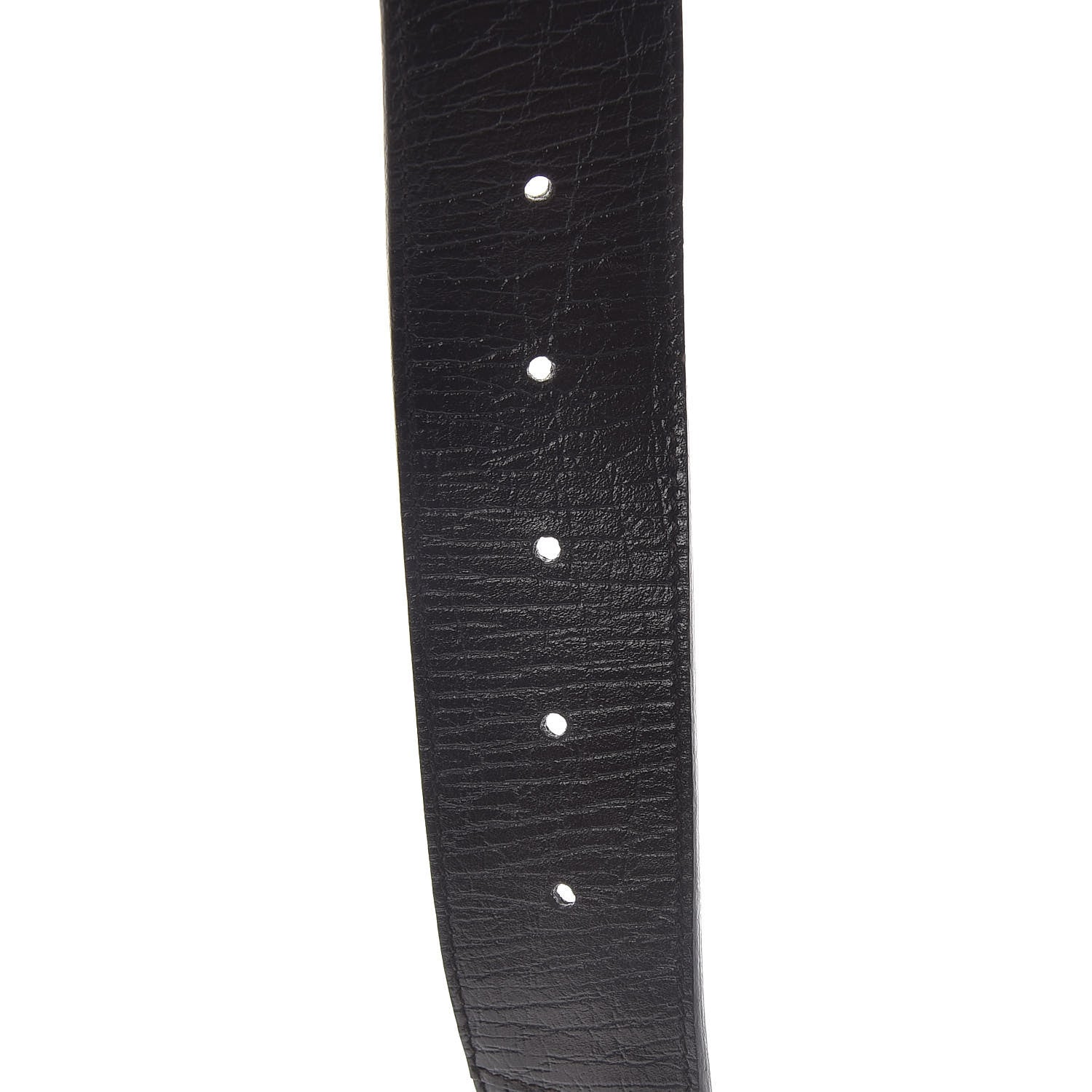 Gucci Calfskin Web Interlocking G Belt 80 32 Dark Brown 5 of 7