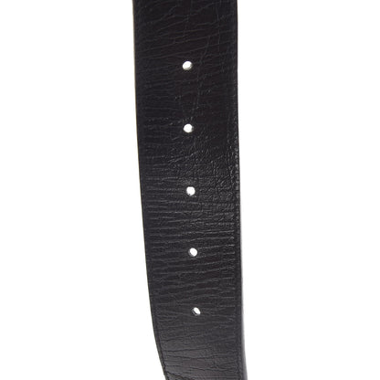 Gucci Calfskin Web Interlocking G Belt 80 32 Dark Brown 5 of 7