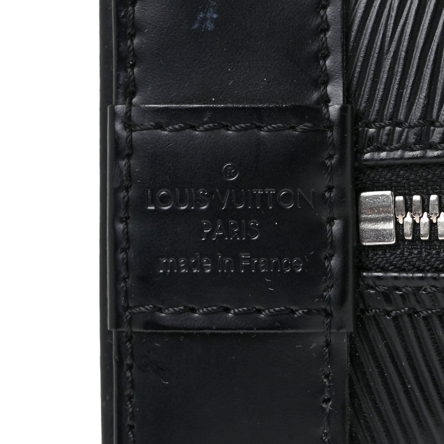 Louis Vuitton Epi Alma PM Black 6 of 8