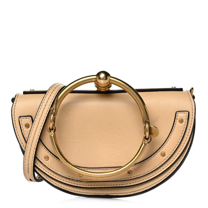 Chloe Calfskin Small Nile Bracelet Minaudiere Bag Subtle Yellow 1 of 16