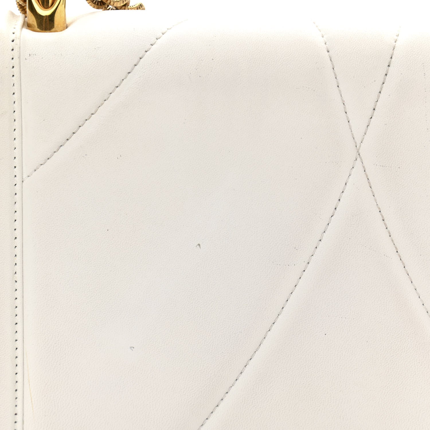 Dolce & Gabbana Calfskin Large Devotion Bag White 18 of 18