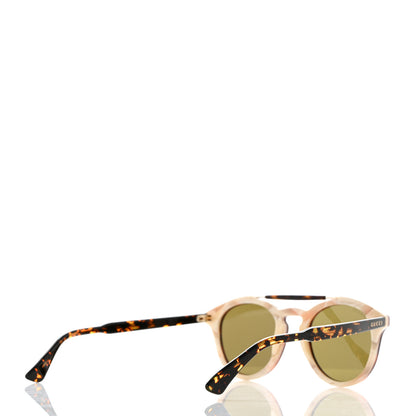 Gucci Round Avana Sunglasses GG0124SA Tortoise 4 of 7