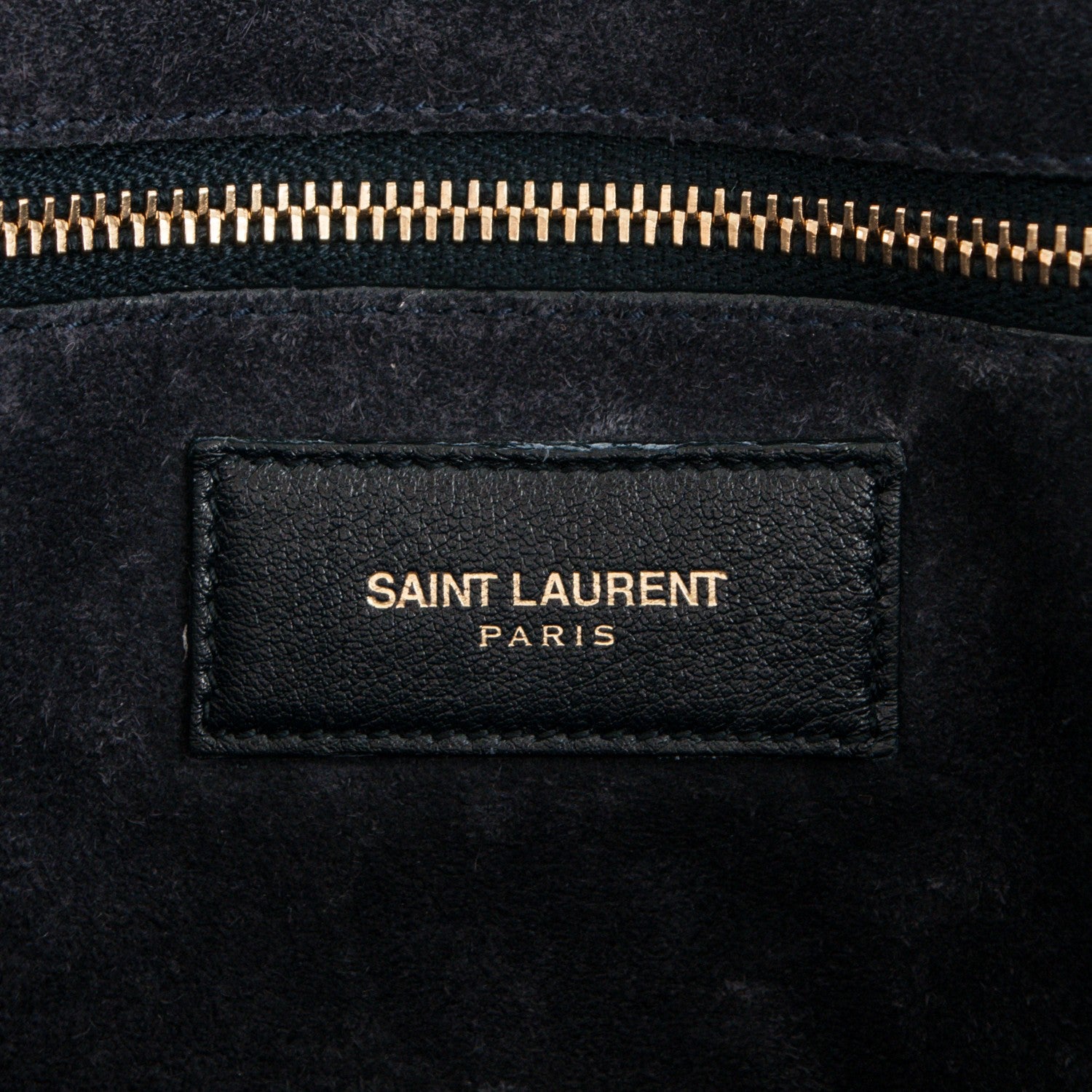 Saint Laurent Calfskin Large Sac de Jour Carryall Midnight Blue 6 of 6