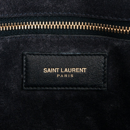 Saint Laurent Calfskin Large Sac de Jour Carryall Midnight Blue 6 of 6