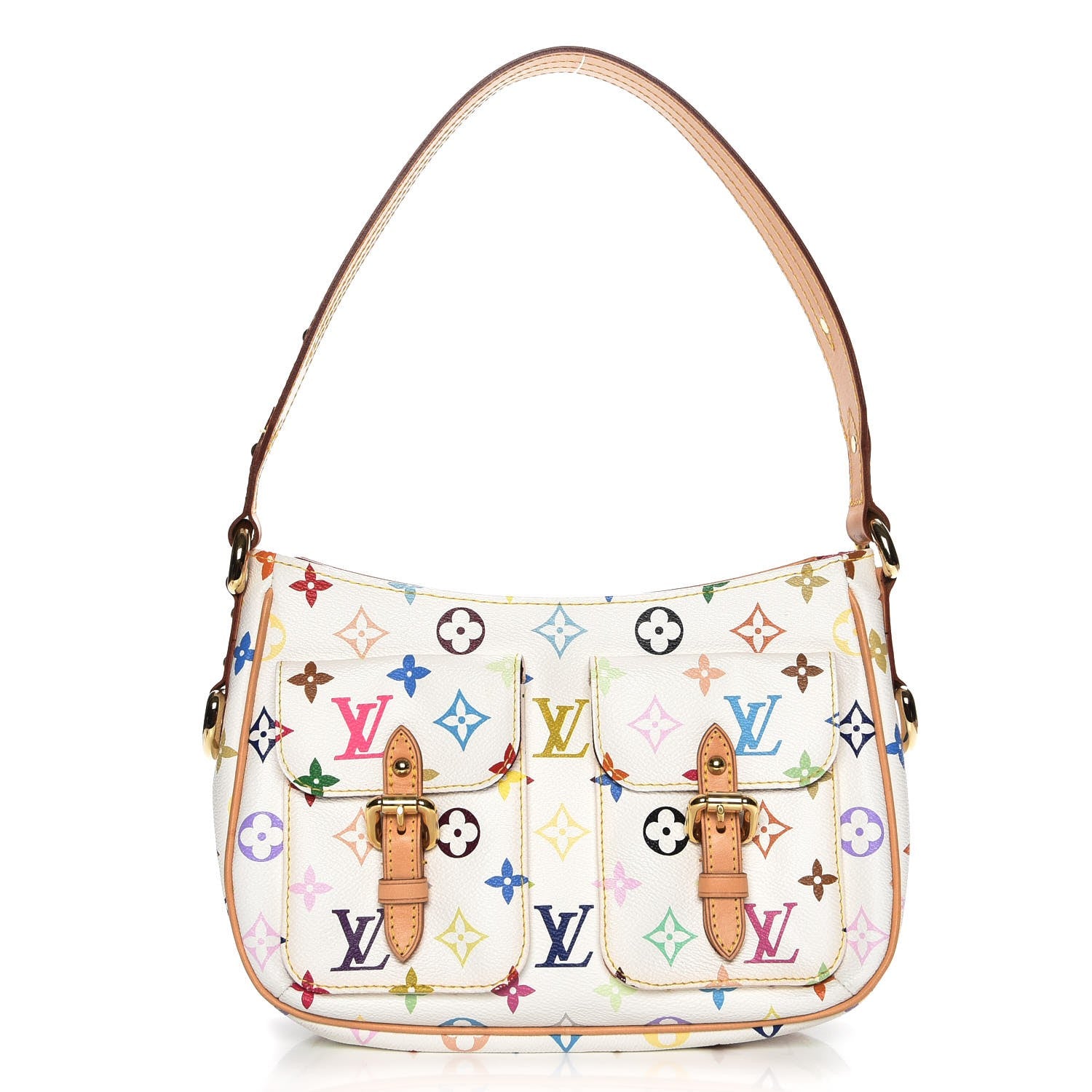 Louis Vuitton Monogram Multicolor Lodge PM White 1 of 7