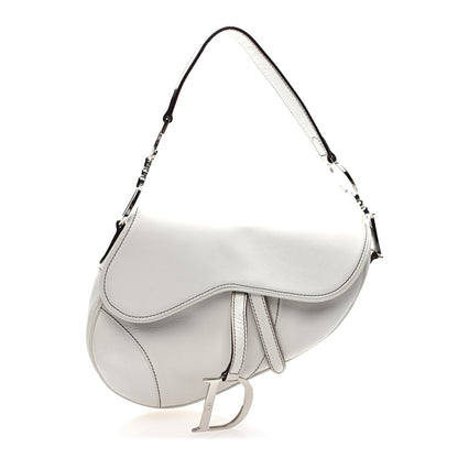 Christian Dior Calfskin Saddle Bag White 1 of 10