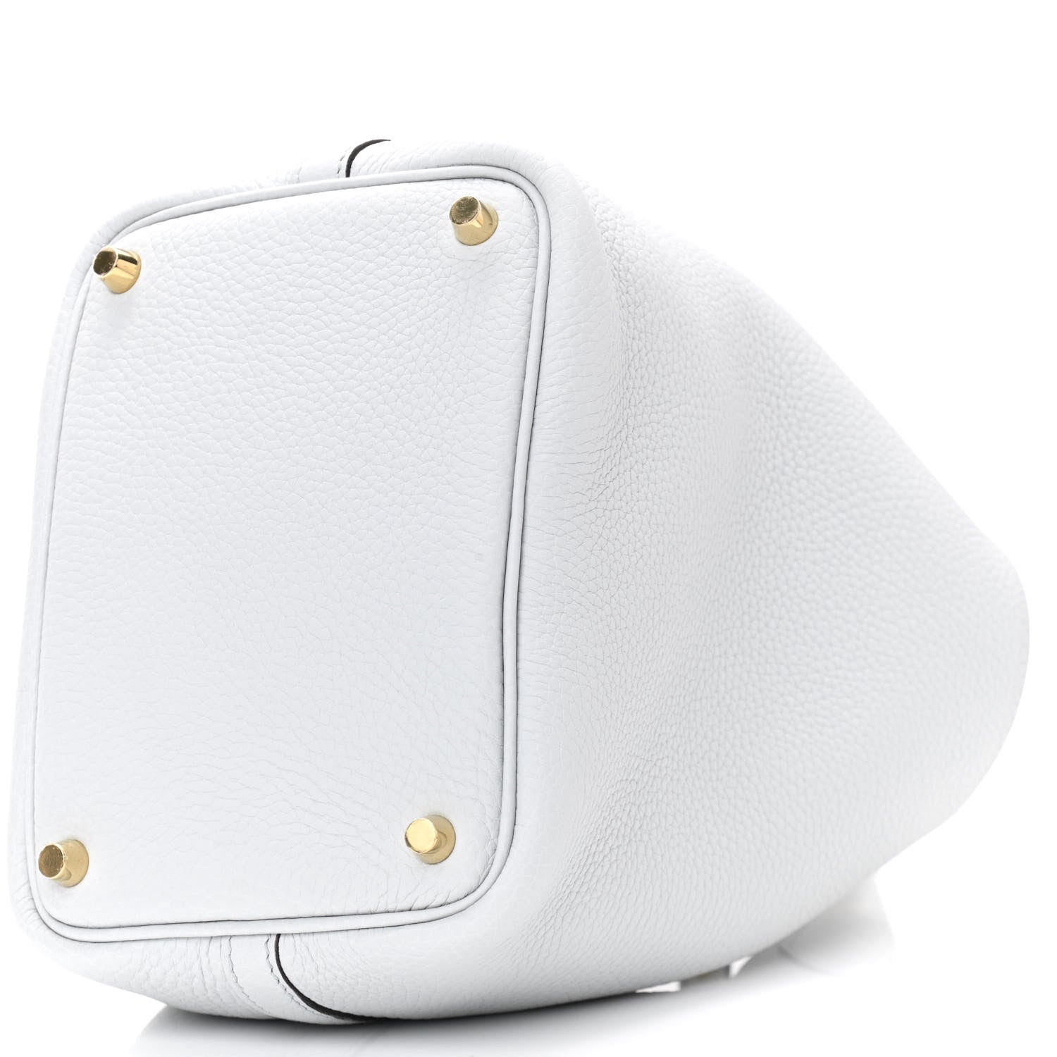 Hermes Taurillon Clemence Picotin Lock 18 PM Bleu Pale 9 of 9