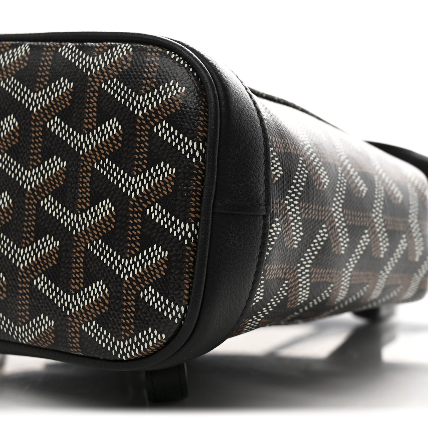 Goyardine Calfskin Mini Alpin Backpack Black