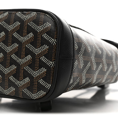 Goyard Goyardine Calfskin Mini Alpin Backpack Black 9 of 9