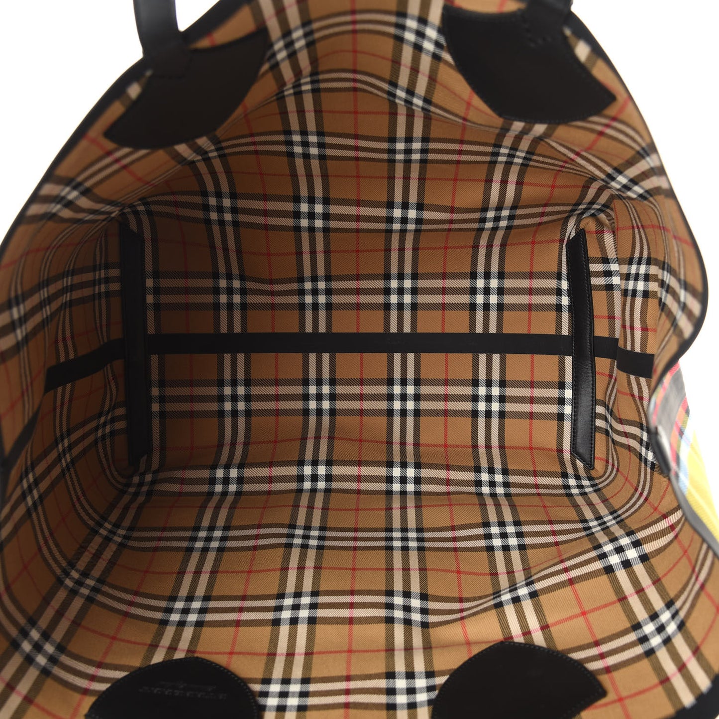 Vintage Check Medium The Giant Reversible Tote Antique Yellow