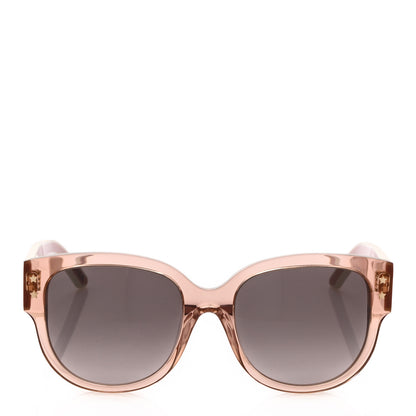 Christian Dior Acetate DiorPacific B2F Butterfly Sunglasses Transparent Pink 2 of 9