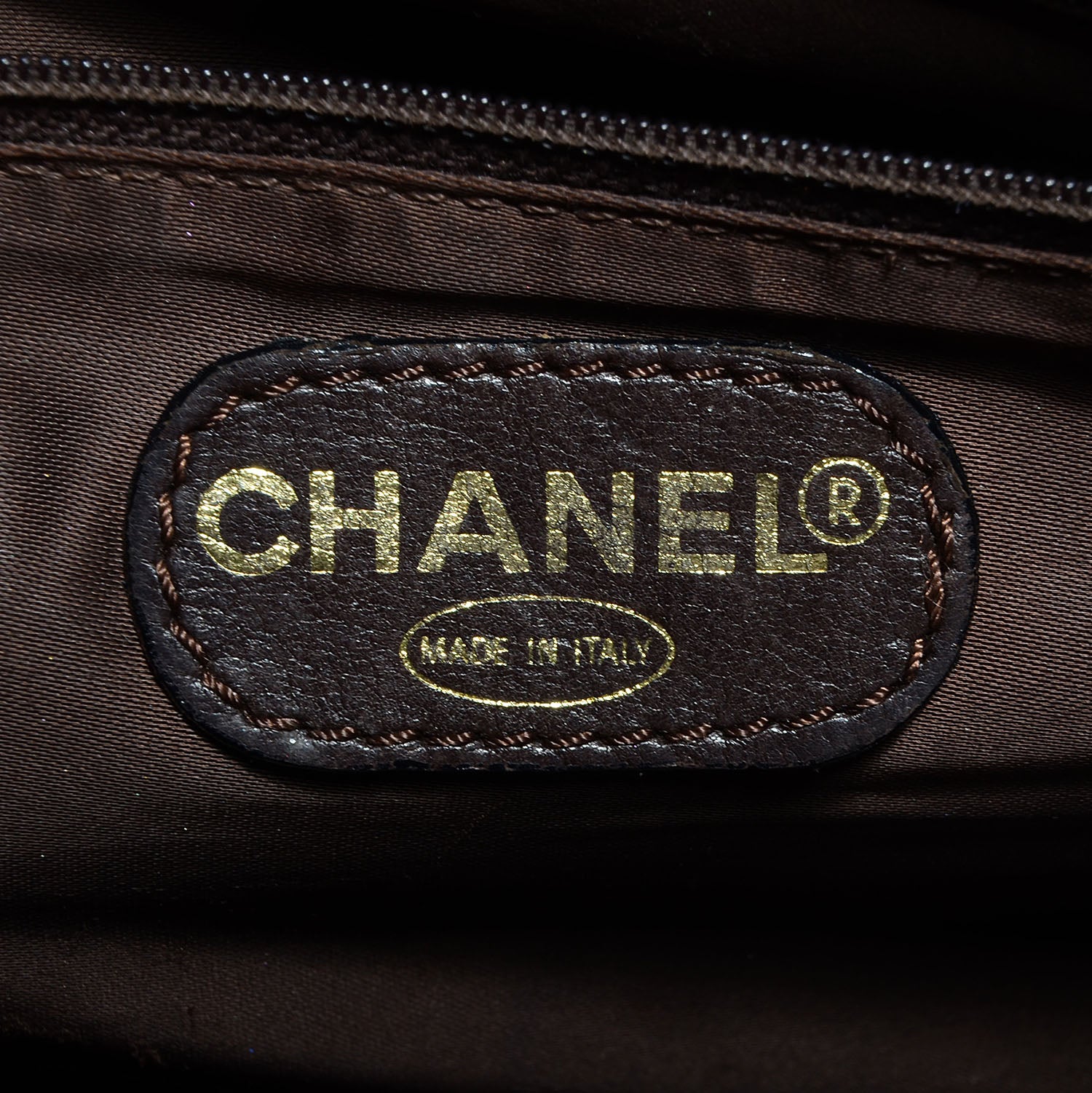 Chanel Caviar Shoulder Bag Dark Brown 6 of 7