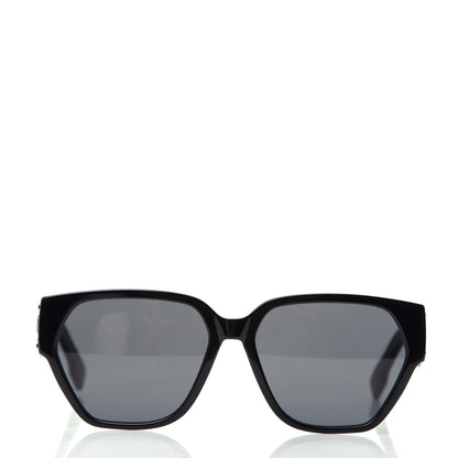 Christian Dior Acetate Square DiorID1 Sunglasses Black 2 of 6