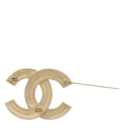 Chanel Metal Crystal CC Brooch Yellow Red Blue 3 of 5