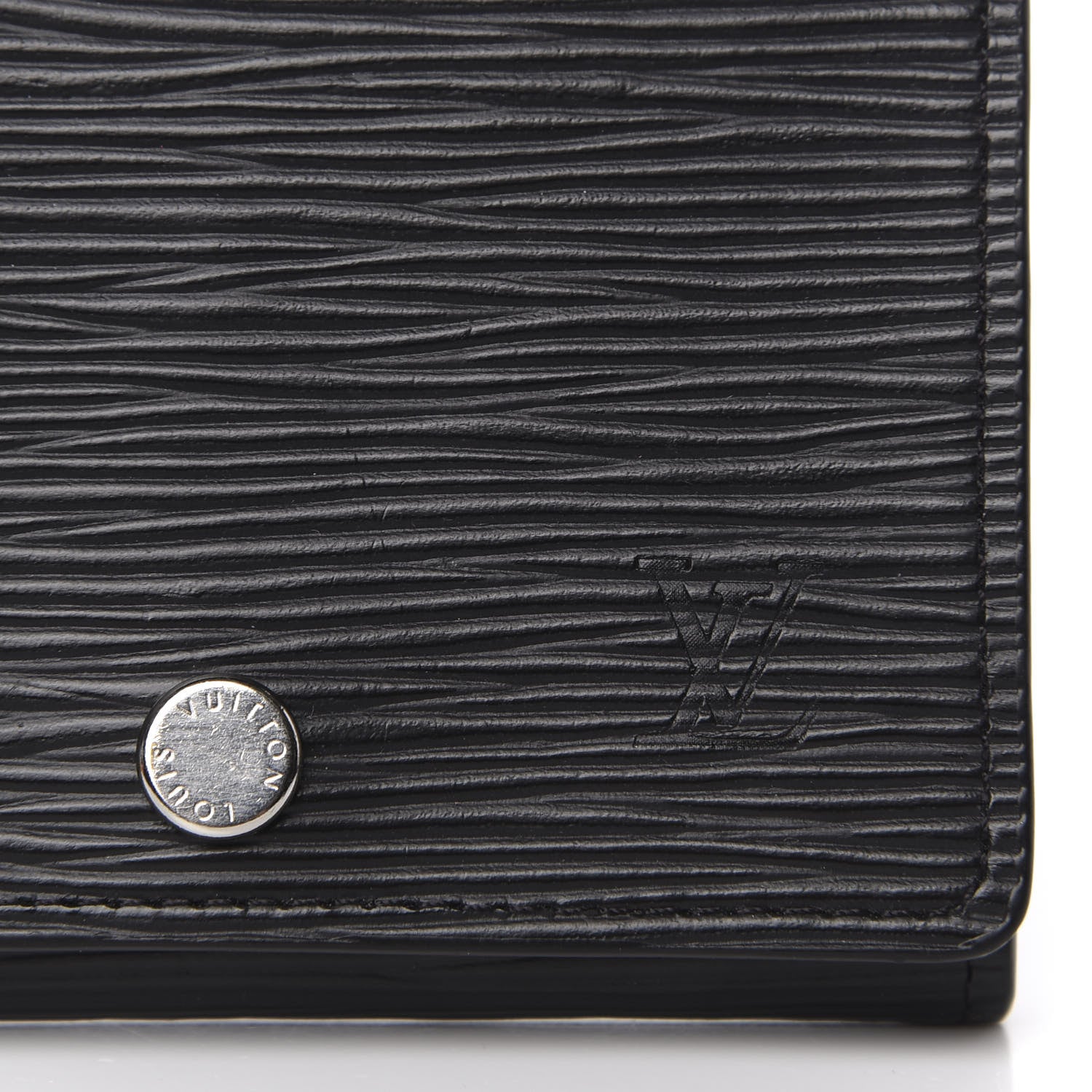 Louis Vuitton Epi Business Card Holder Black 8 of 9