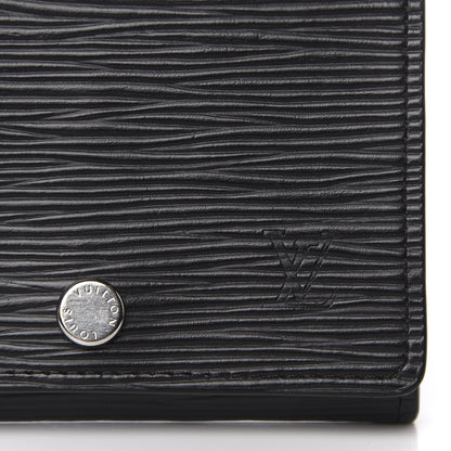 Louis Vuitton Epi Business Card Holder Black 8 of 9