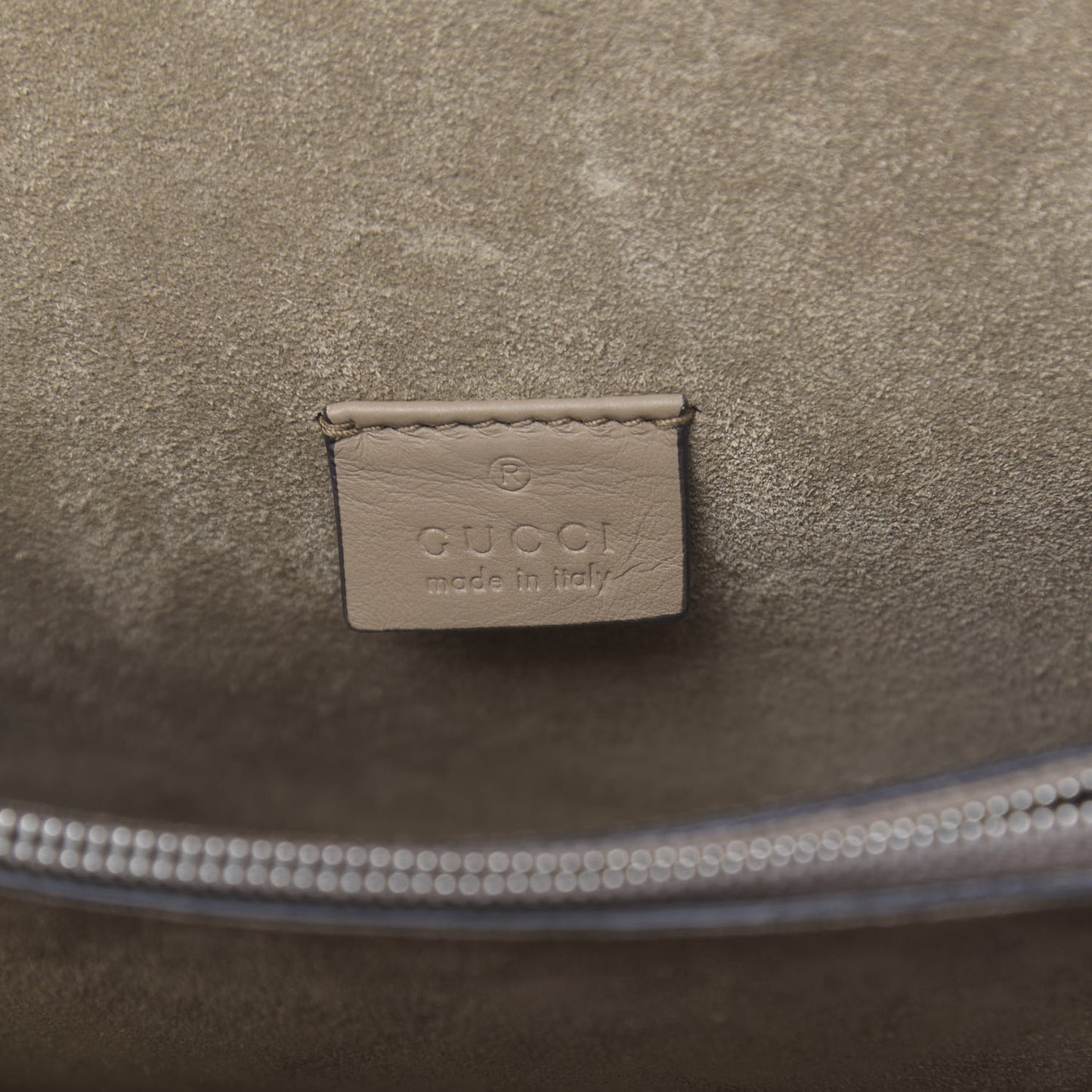 GG Supreme Monogram Small Dionysus Shoulder Bag Taupe