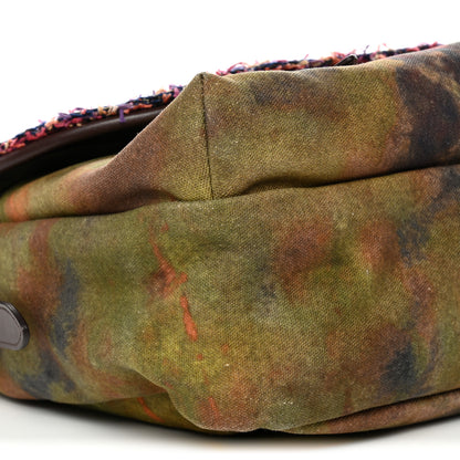 Chanel Washed Toile Large Graffiti On The Pavements Messenger Khaki Multicolor 9 of 12