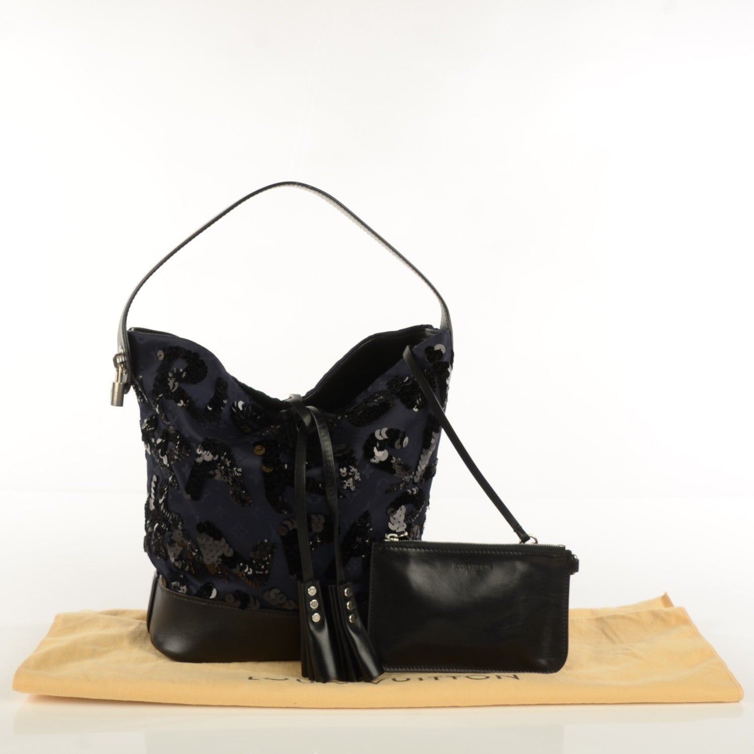 Louis Vuitton Monogram Jacquard Sequin NN14 Spotlight GM Navy 5 of 9