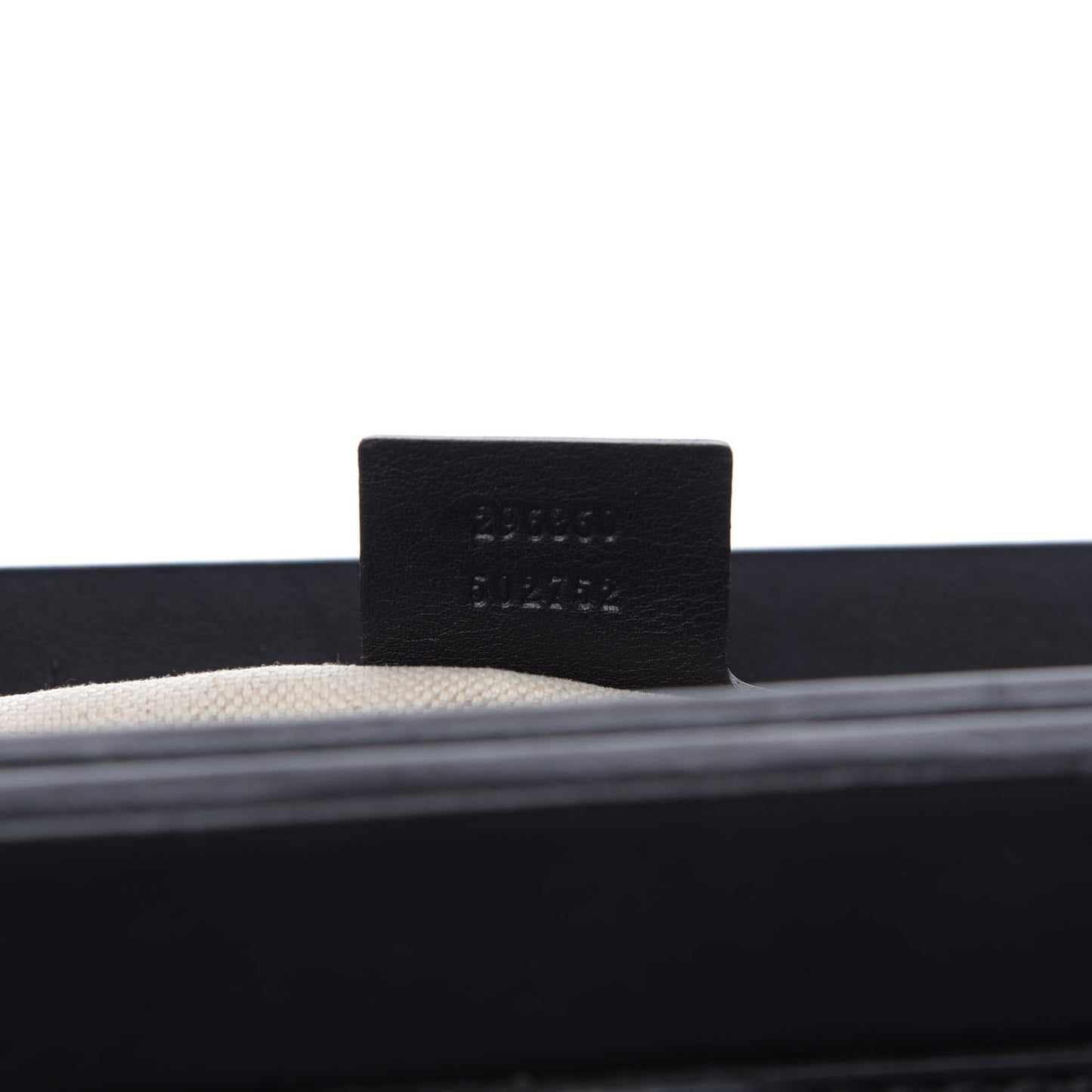 Calfskin Bold Bamboo Medium Top Handle Bag Black