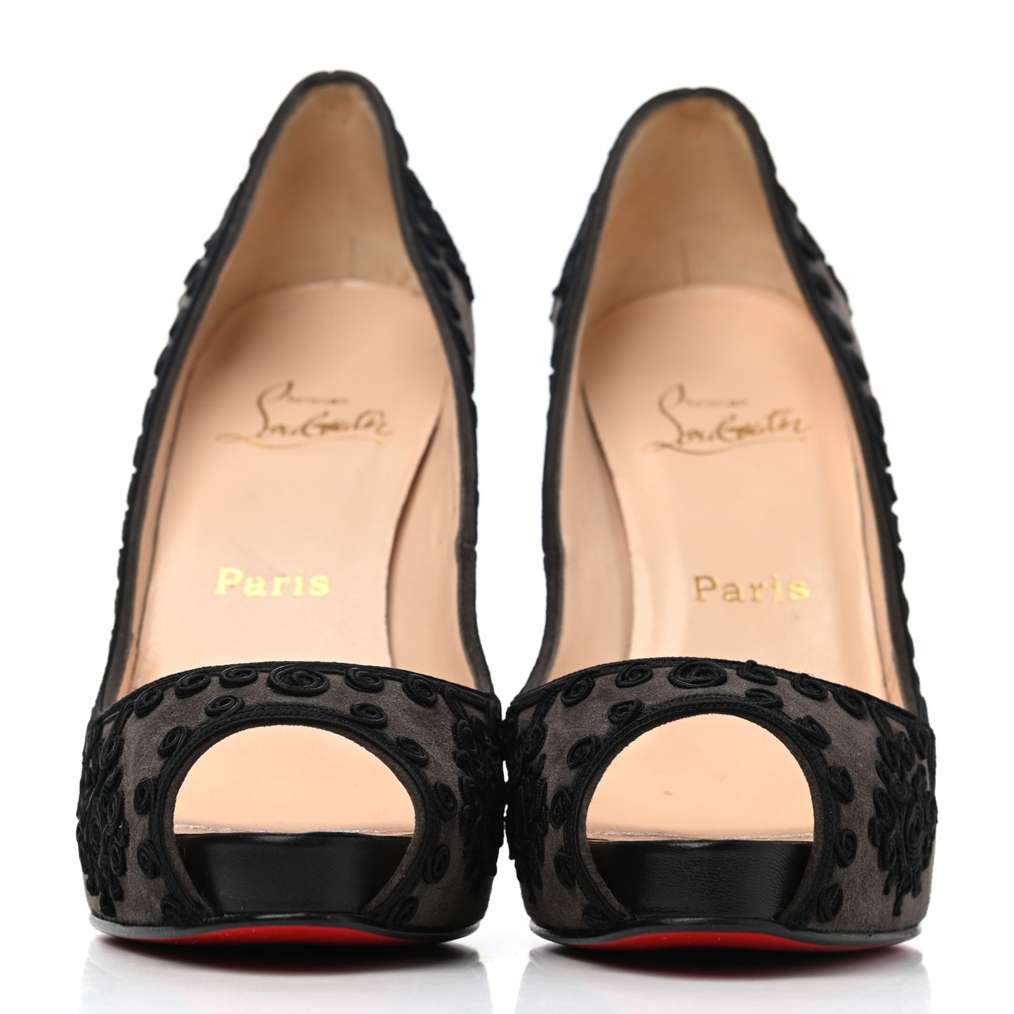 Suede Very Brode 120 Pumps 39.5 Elephant