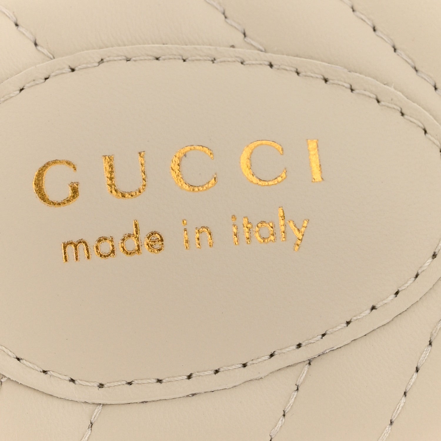Gucci Nappa Matelasse GG Marmont Flat Slide Sandals 38.5 New Ivoire 8 of 10