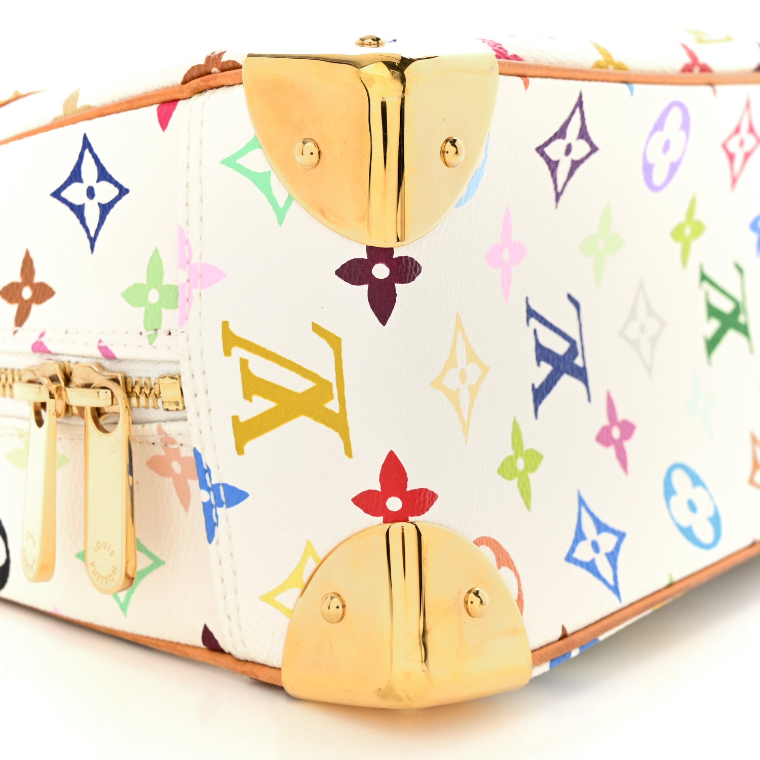 Louis Vuitton Monogram Multicolor Trouville White 8 of 10