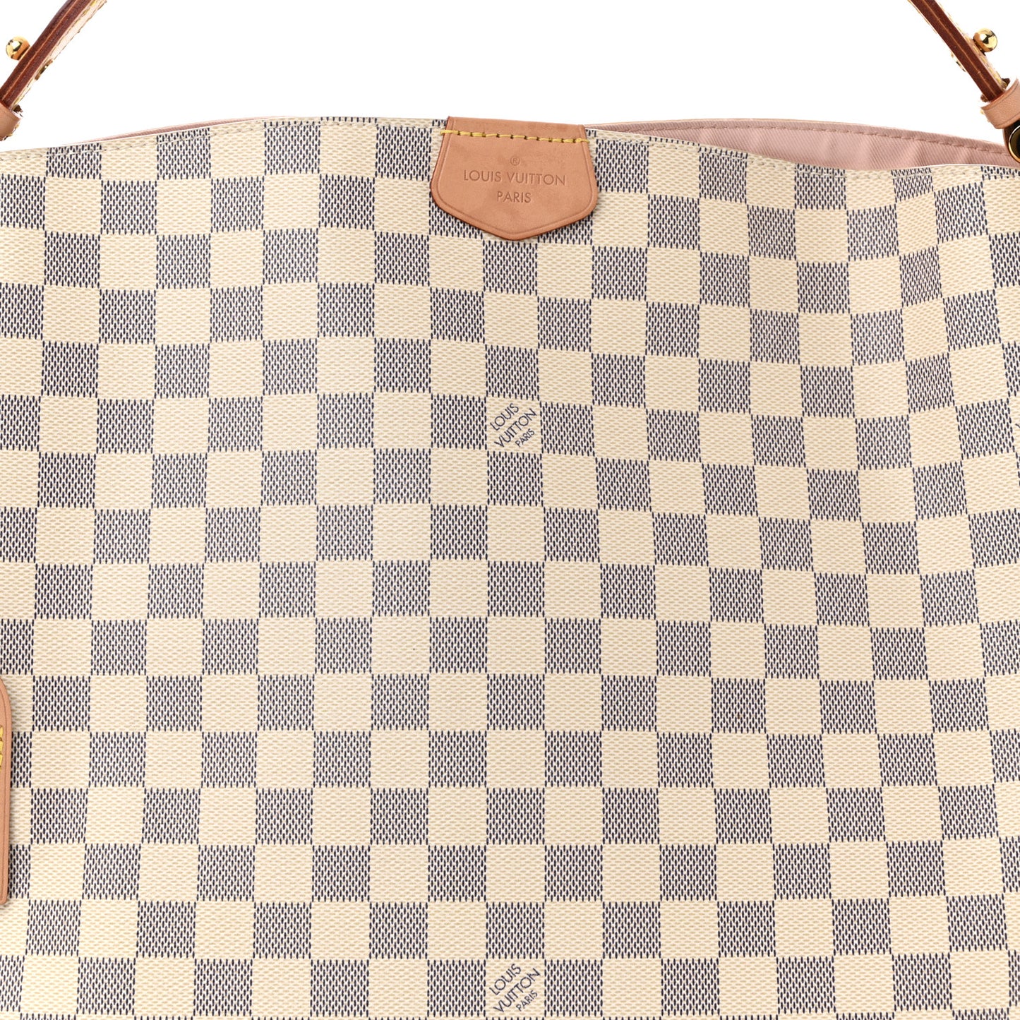 Damier Azur Graceful MM Rose Ballerine
