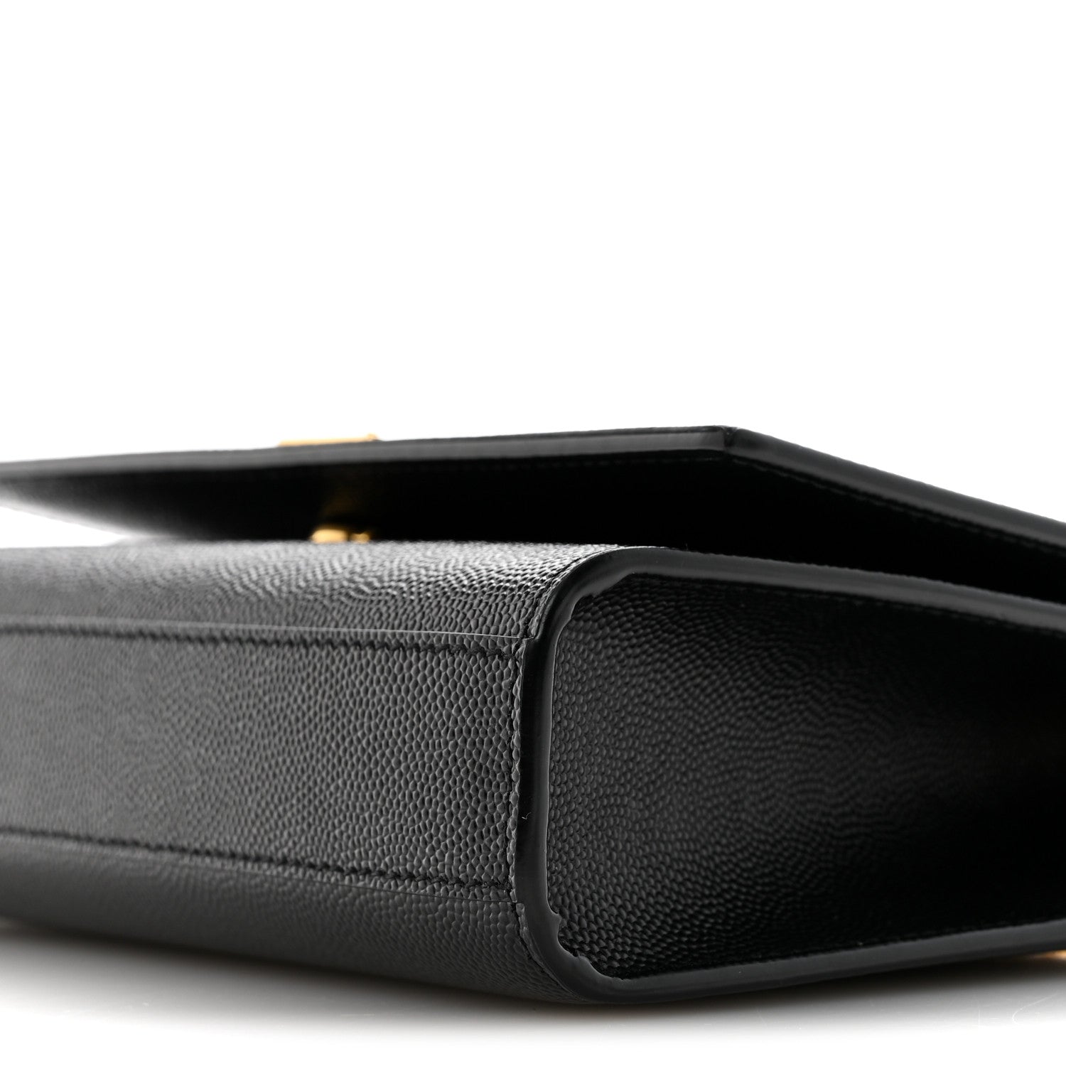 Saint Laurent Grain De Poudre Small Monogram Kate Satchel Black 10 of 14