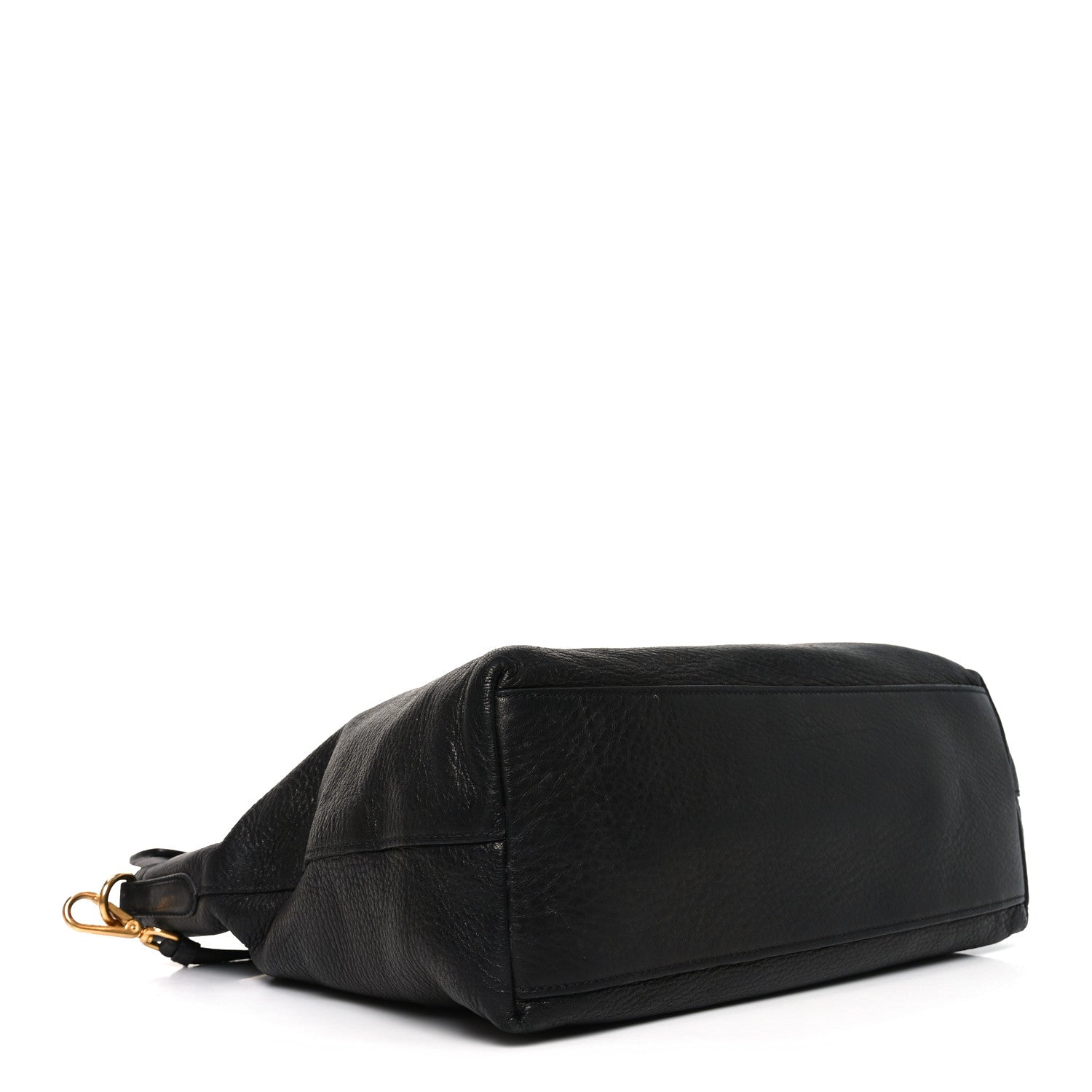 Prada Vitello Daino Tote Black 7 of 17