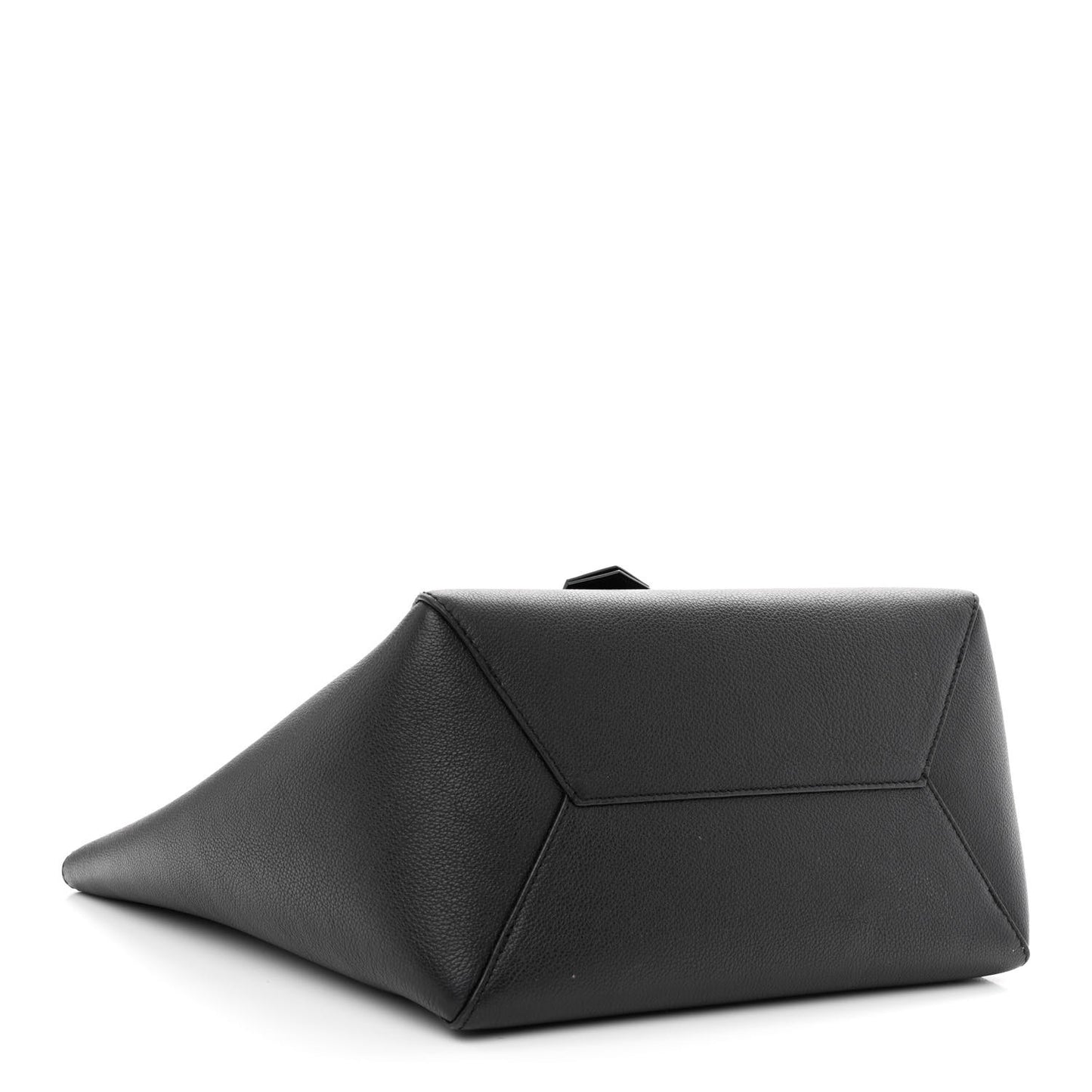 Calfskin Lockme Cabas Black