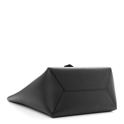 Louis Vuitton Calfskin Lockme Cabas Black 4 of 15