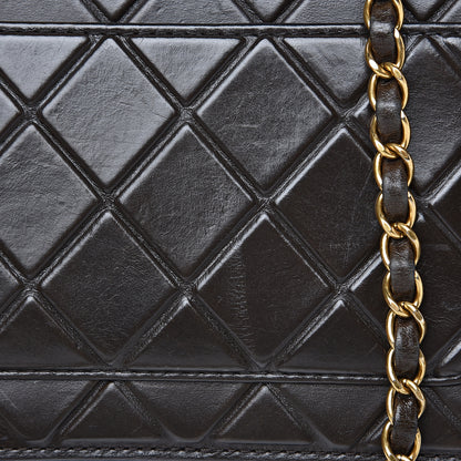 Chanel Calfskin Embossed Medium Flap Brown 18 of 20