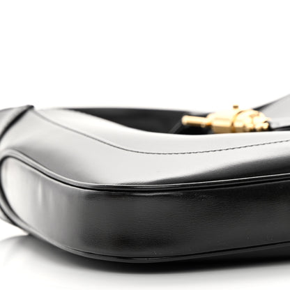 Gucci Boarded Dyana Lux Calfskin Small Jackie 1961 Hobo Black 9 of 12