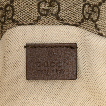 Gucci GG Supreme Monogram Neo Vintage Web Belt Bag Brown 6 of 12