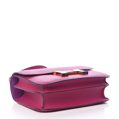 Hermes Evercolor Horseshoe Constance 24 Rose Pourpre Anemone 4 of 29