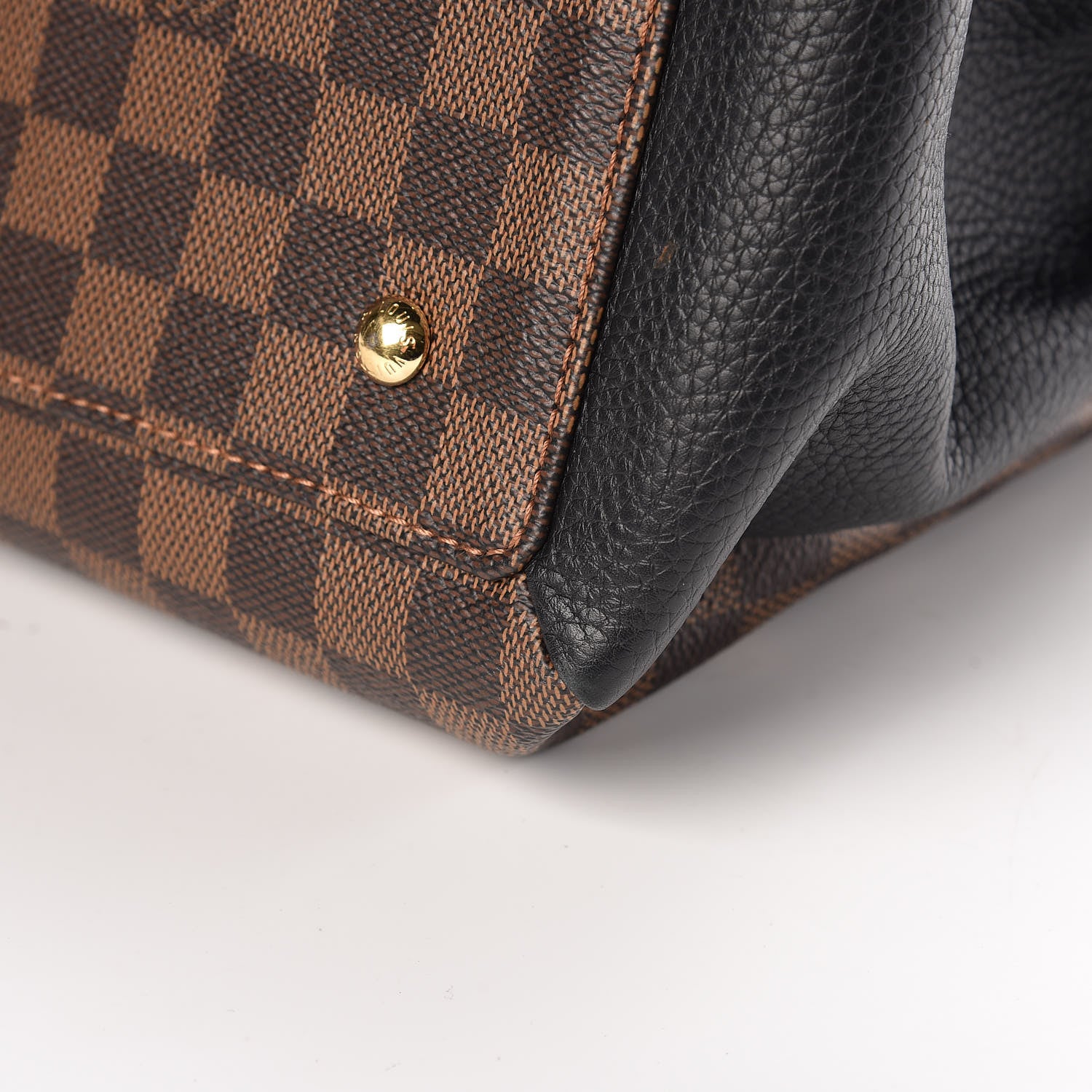 Louis Vuitton Cuir Taurillon Damier Ebene Normandy Black 11 of 11