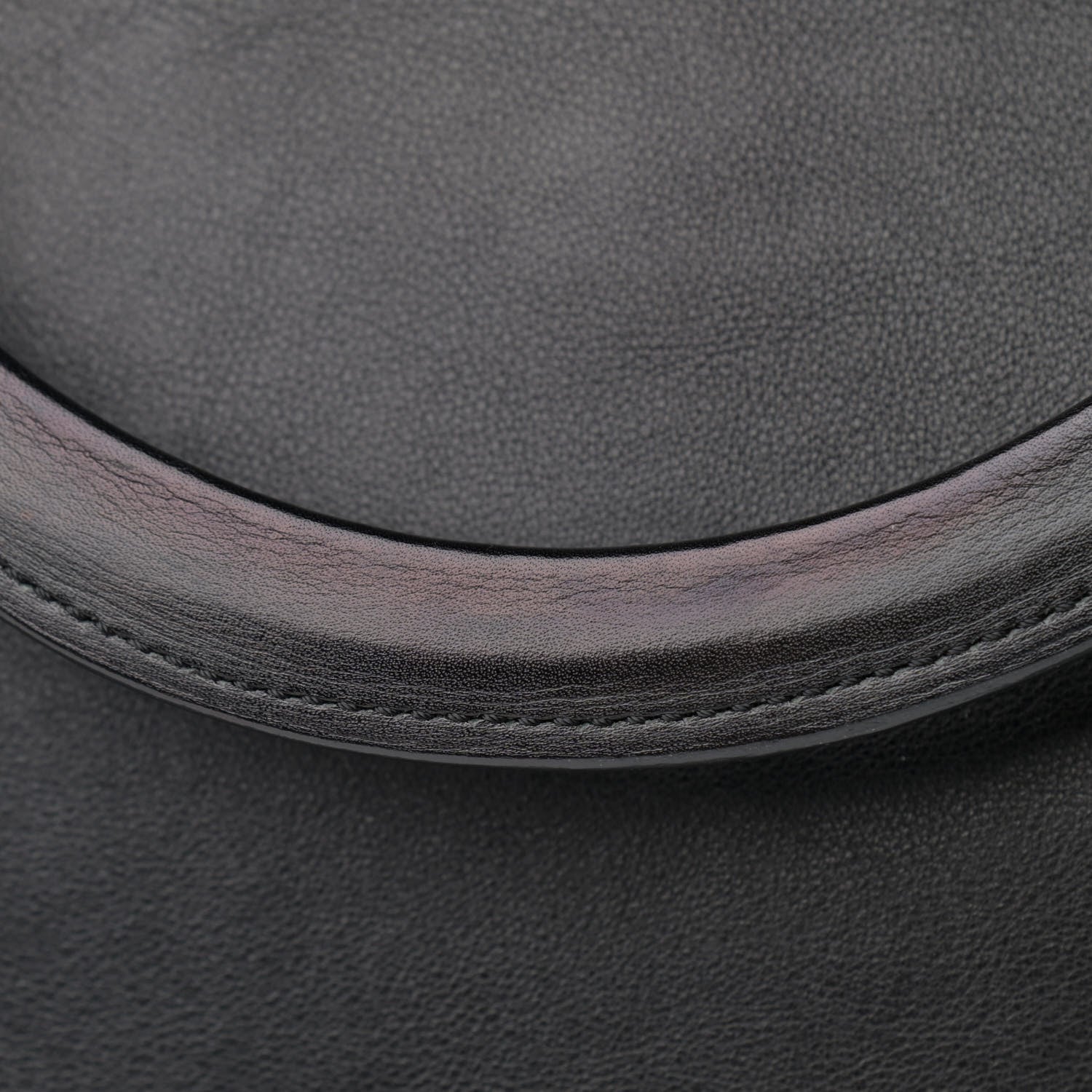 Moynat Calfskin Ballerine Tote Black 12 of 13