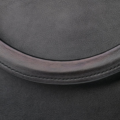 Moynat Calfskin Ballerine Tote Black 12 of 13
