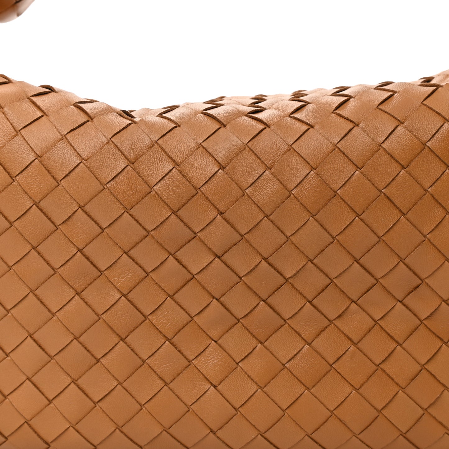 Nappa Intrecciato Small Jodie Caramel