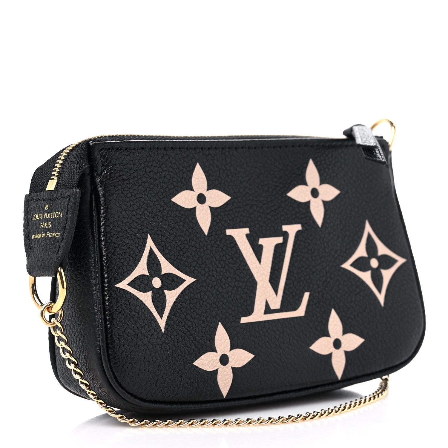 Louis Vuitton Empreinte Monogram Giant Mini Pochette Accessories Black 3 of 9