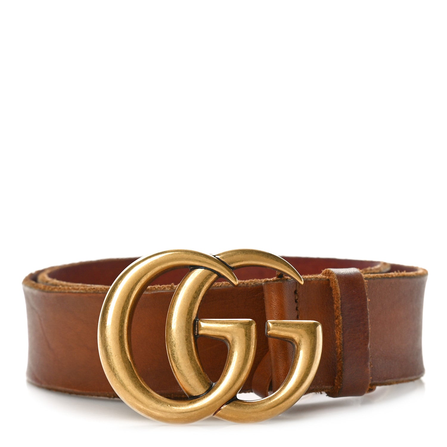 Gucci Faded Calfskin Double G 40mm Belt 75 30 Cuir 1 of 5