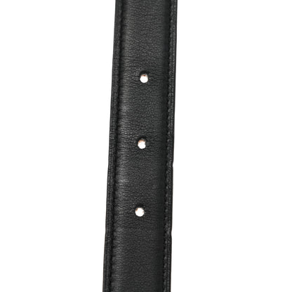Hermes Box Togo 32mm H Belt 80 Black Gold 8 of 9
